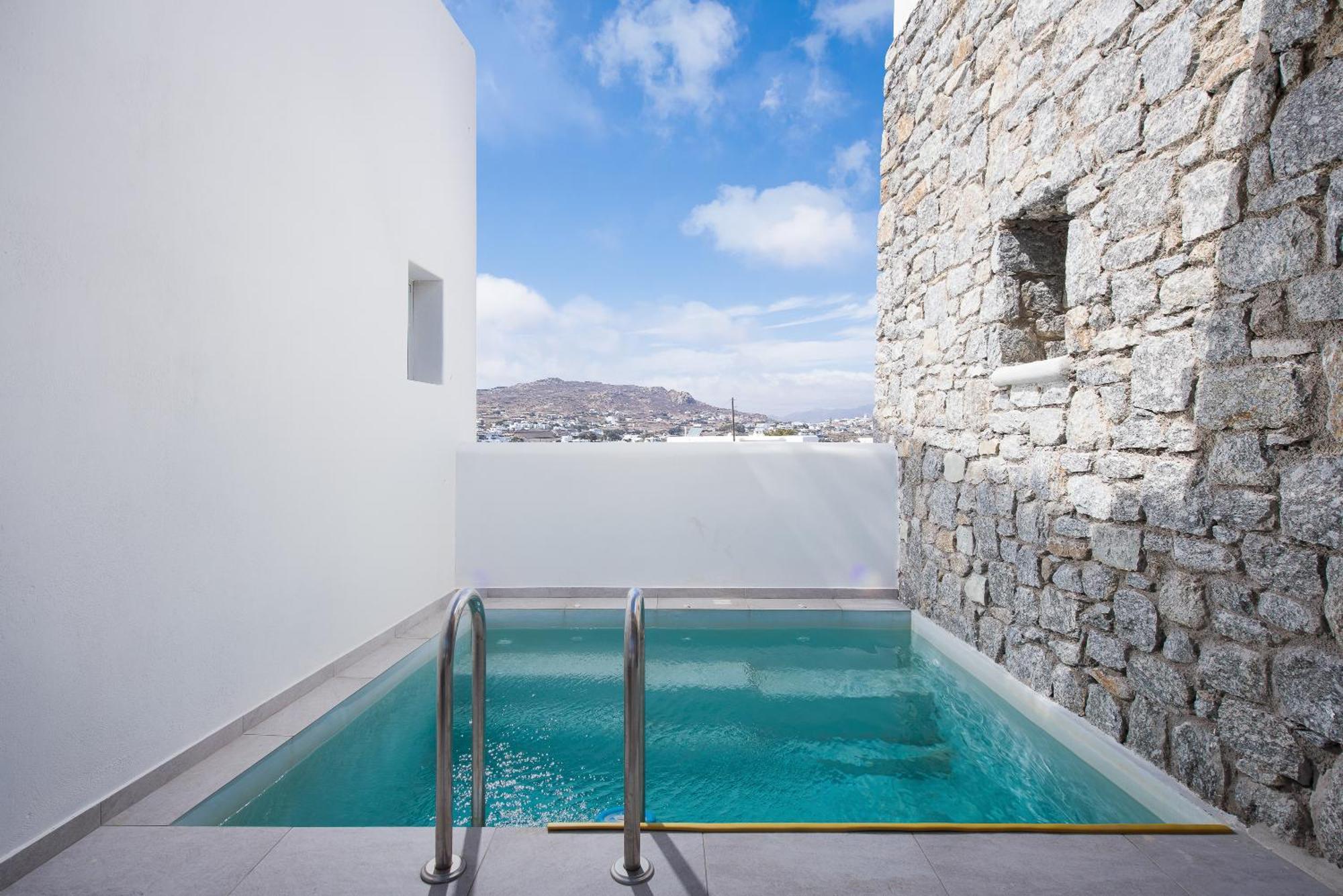 Hosting Moments Private Pool Holiday Home Ano Mera Bagian luar foto
